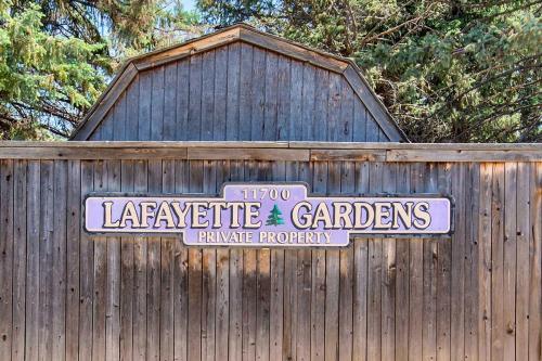 Lafayette Gardens Sign